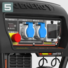 Gerador Genergy Gasolina Jaca 230 V 3300 W - Gerador Genergy Gasolina Jaca 230 V 3300 W